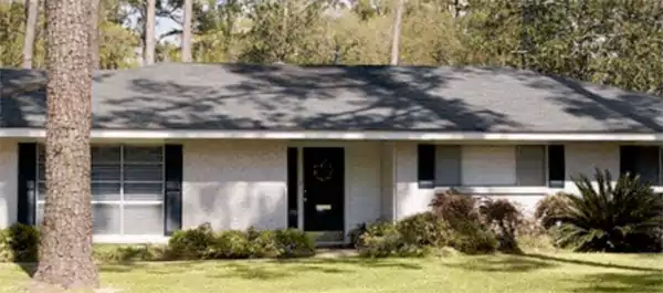 Less steep gable roofs