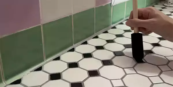 Painting the Bathroom Floor