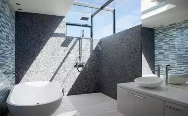 Sunlight Packed Bathroom