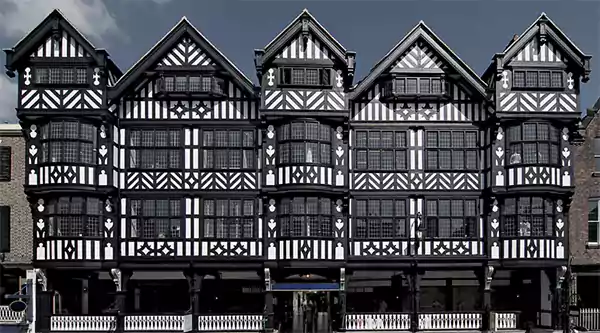 History of Tudor style home
