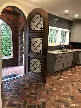 Tile Brick or Wood Floors