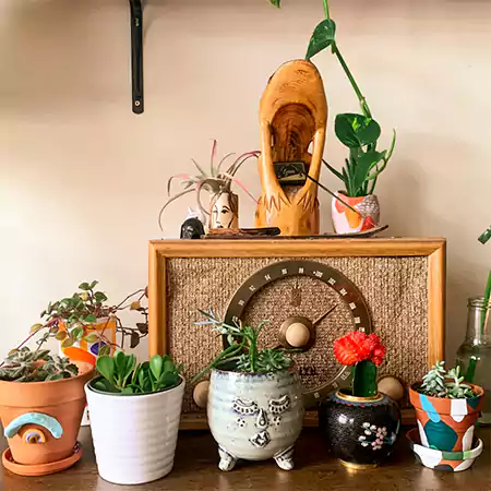 Sculptural and organic forms for home interior design