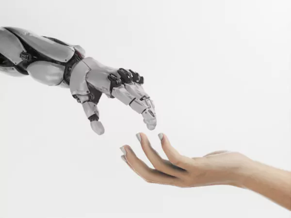 Synergy between the robotic strength and human flexibility