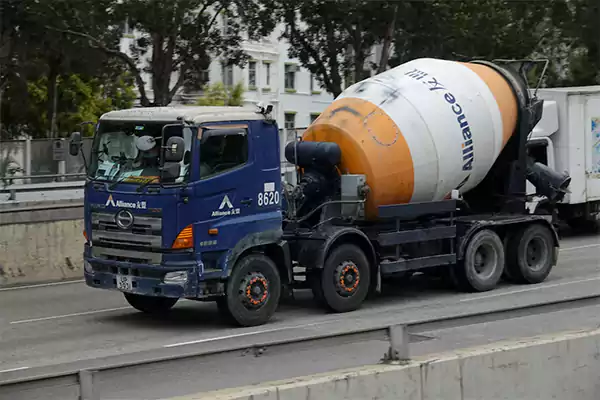 The Concrete Mixer Truck