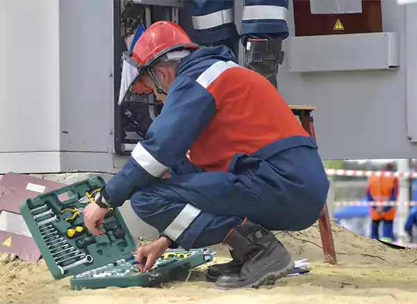 Annual check up of the established geothermal HVAC unit
