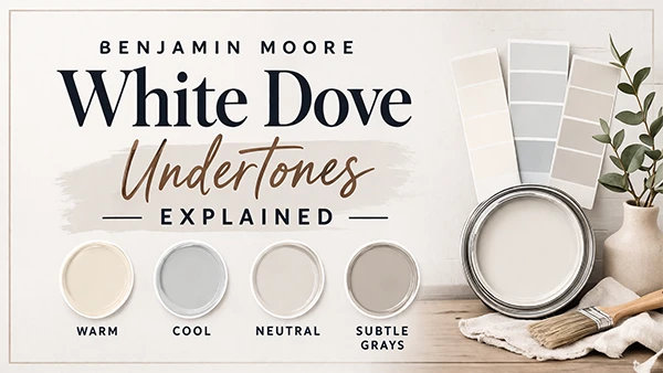 Benjamin Moore White Dove undertones explained!