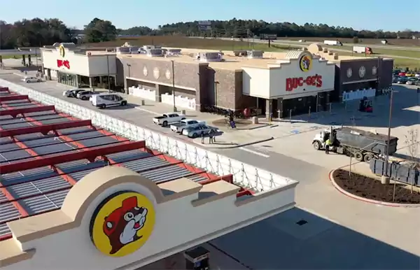 Buc ees the most popular Texas based gas station and convenience store mega facility