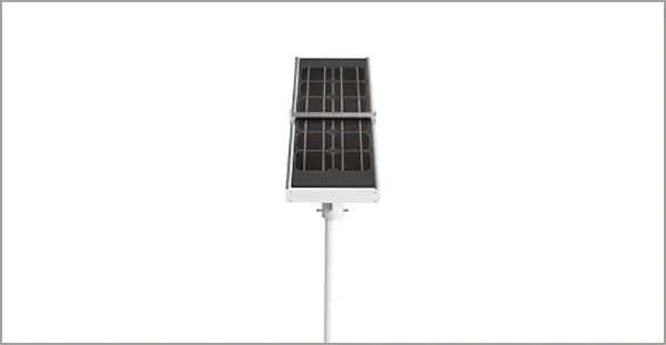 Cleaning Solar-Powered Street Light  