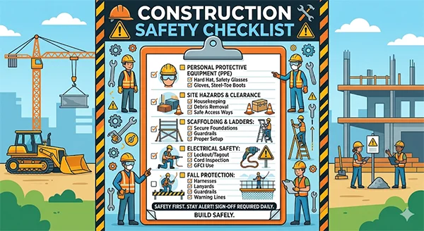 Construction safety checklist