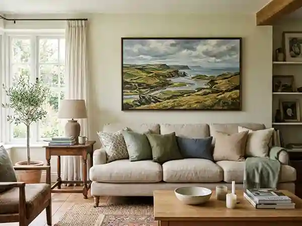 Hang Oil on Canvas Art