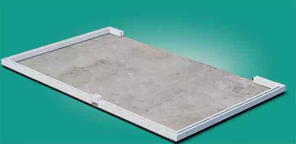 Installing the insulated concrete form panels in pairs