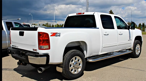 One of the Models of the GMC Sierra