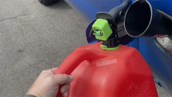 Releasing the vapor slowly