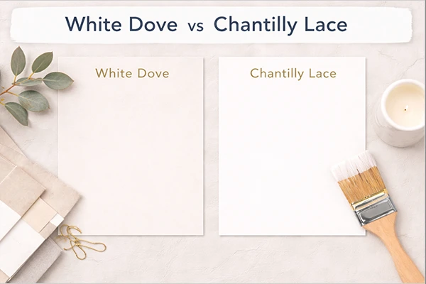 White Dove Vs Chantilly Lace