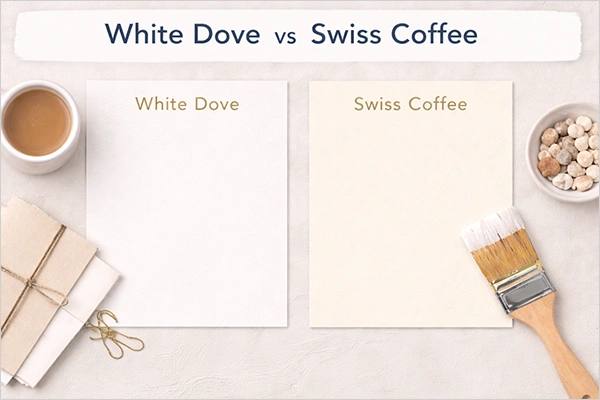 White Dove Vs Swiss Coffee