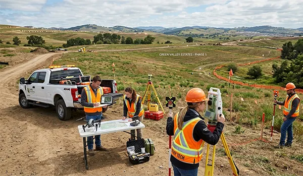 survey and site analysis by experts