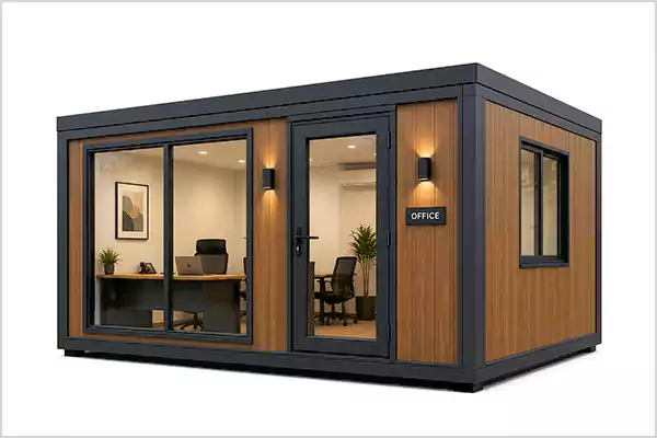The cost of a modular office cabin