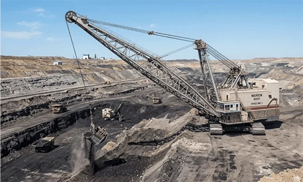 A dragline