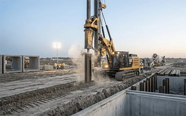 A pile driver