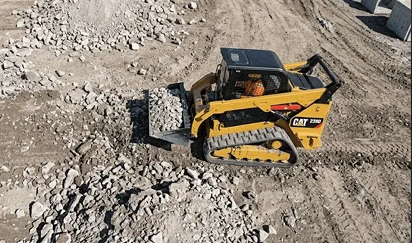 A skid steer loader