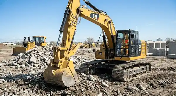 An excavator