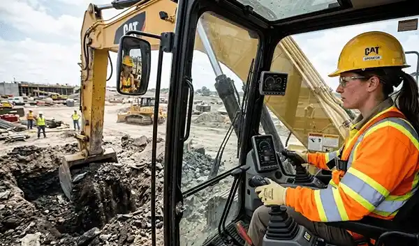 An excavator