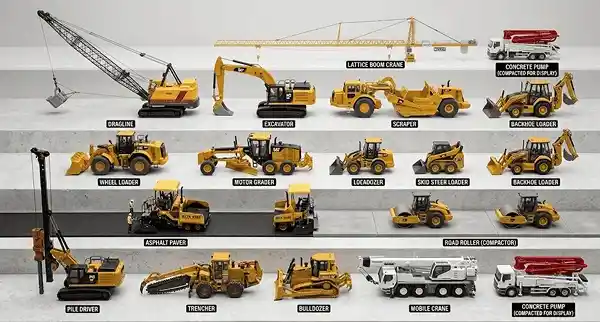 Heavy-duty construction machinery
