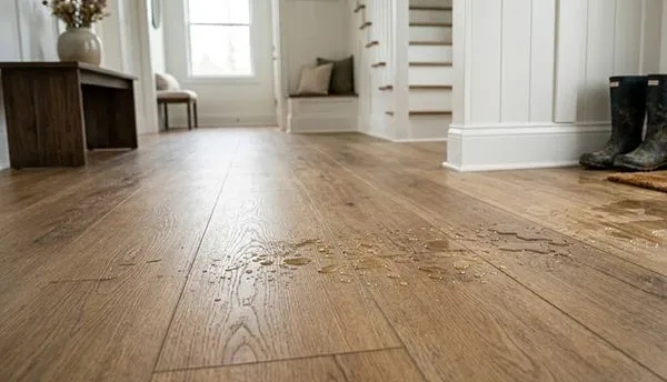 Waterproof flooring for moisture protection