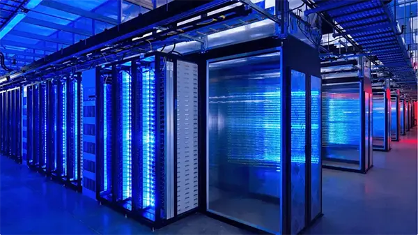 Finished data center