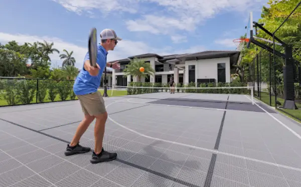 Pickleball court