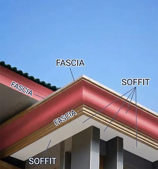a house with fascia and soffits labels1