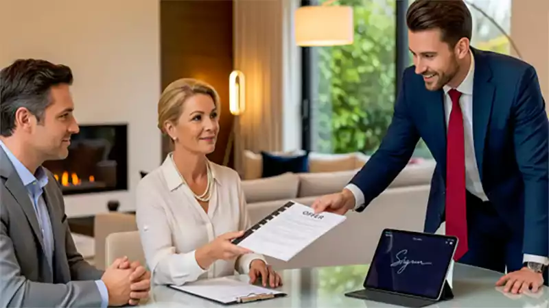 d-Who Delivers Your Offer to the Seller Framework