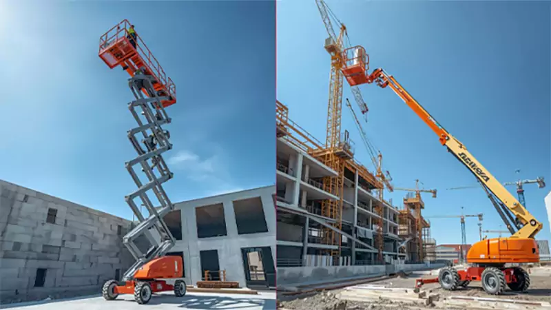 d-Boom Lift vs Scissor Lift