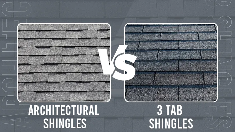 Architectural Shingles vs 3 Tab Shingles