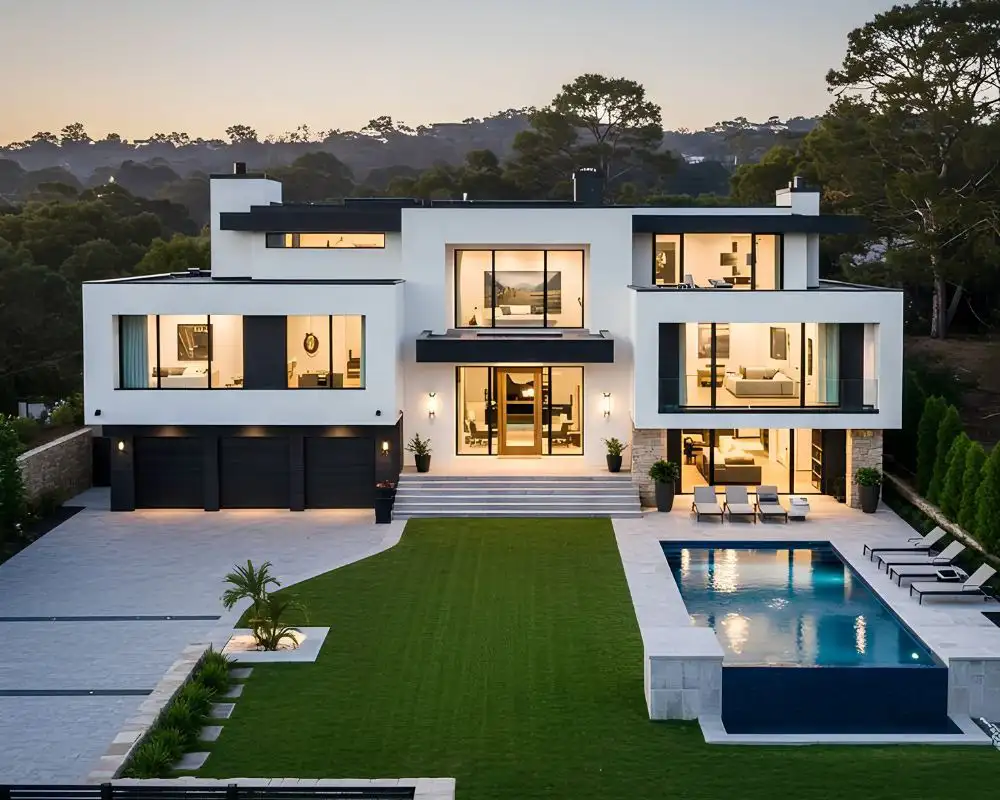 Modern House Construction Project Overview