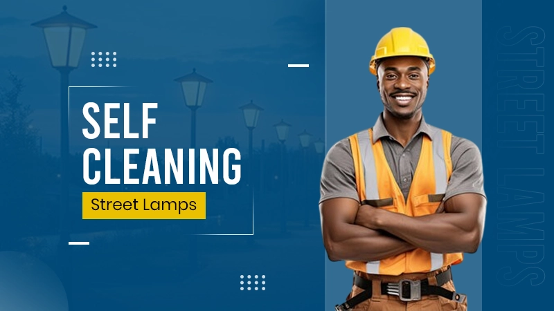 Self-Cleaning Street Lamps