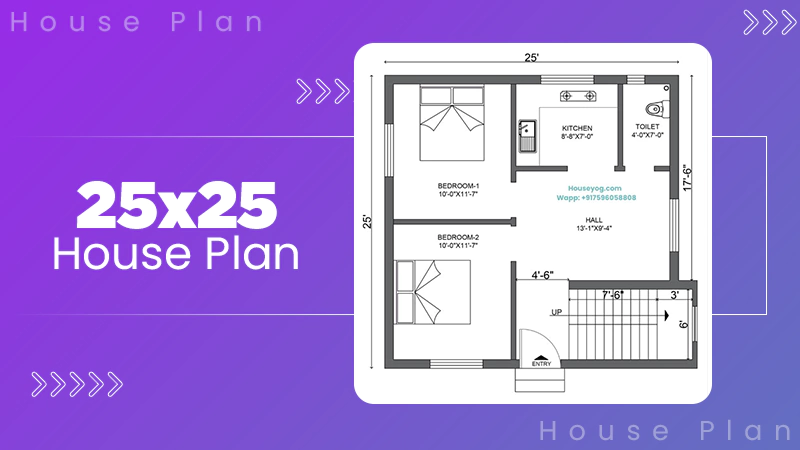 25x25 House Plan