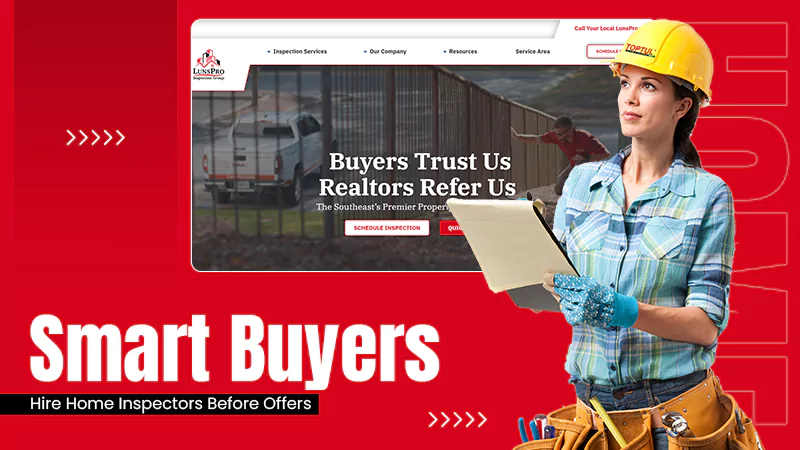 Smart Buyers Hire Home Inspectors Before Offers