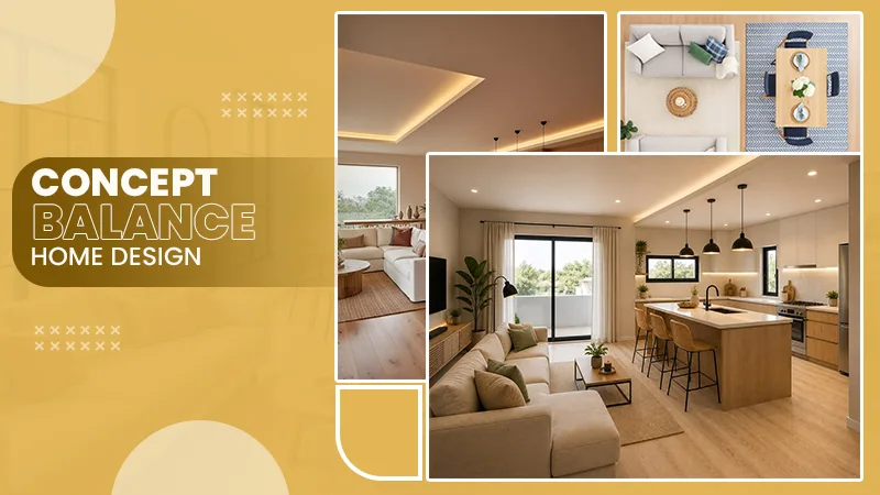 open concept balance home design