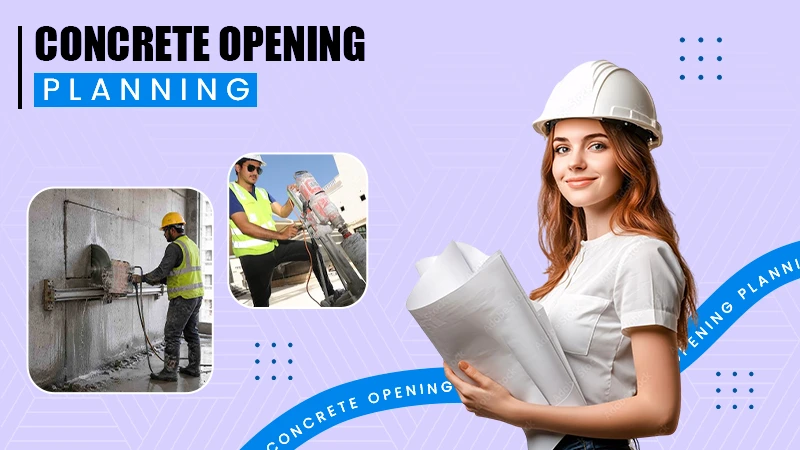 concreate opening planning