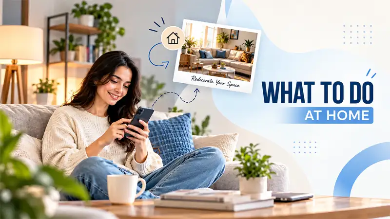 What to Do at Home: 25 Productive Home Improvement Ideas