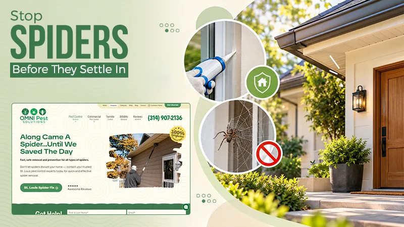 Fewer Webs, Fewer Surprises: A Smarter Approach to Keeping Spiders Out